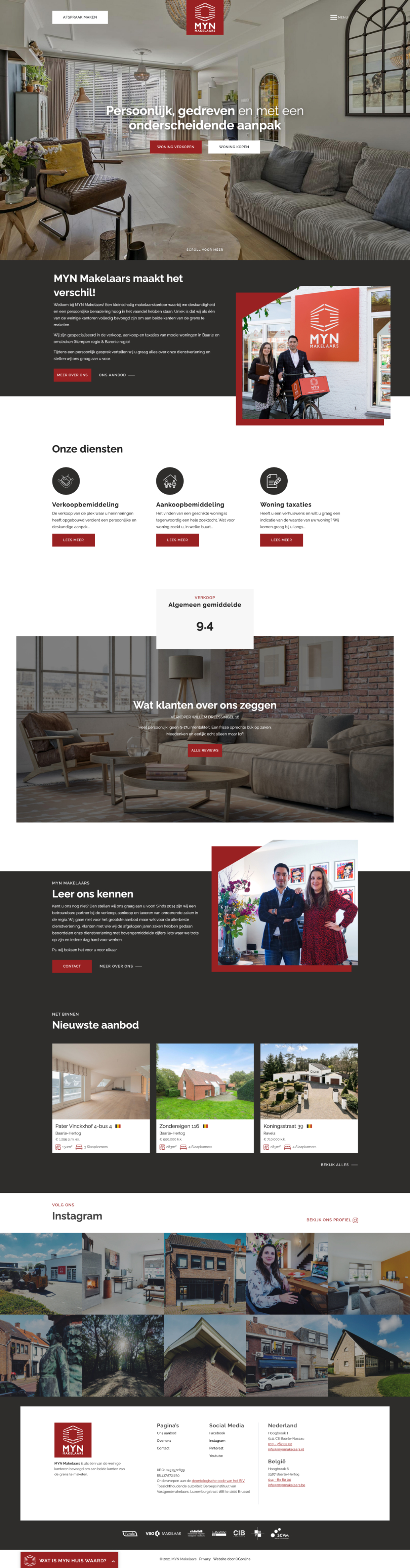 Persoonlijk, gedreven en met een onderscheidende aanpak website