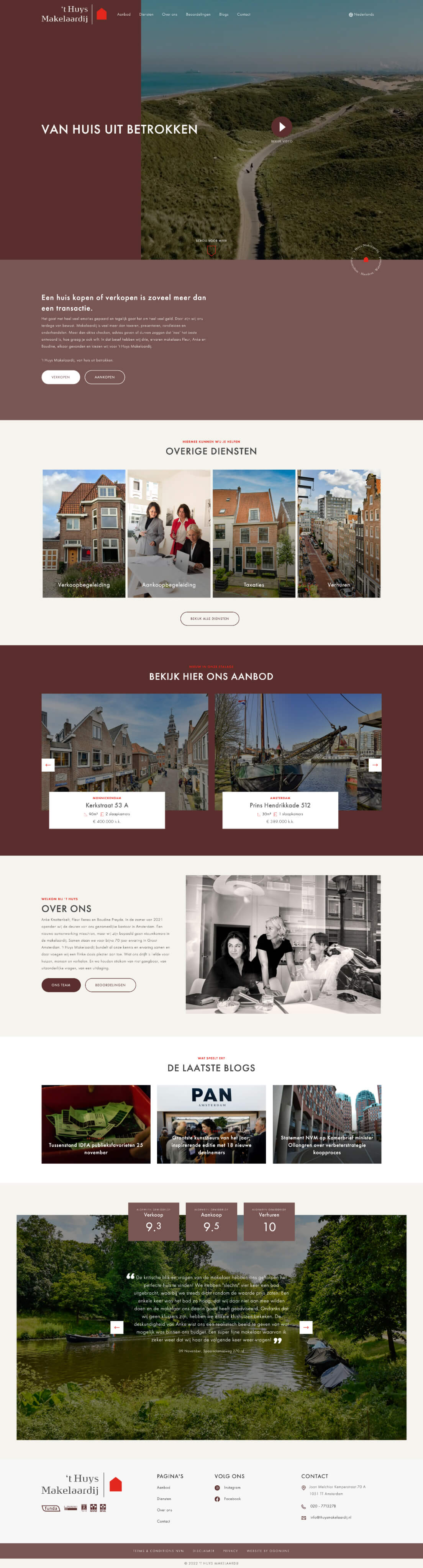 Van huis uit betrokken website