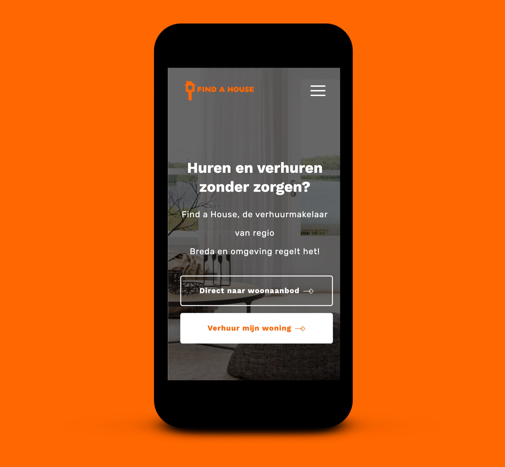 Find a House, de verhuurmakelaar van regio Breda en omgeving regelt het! left